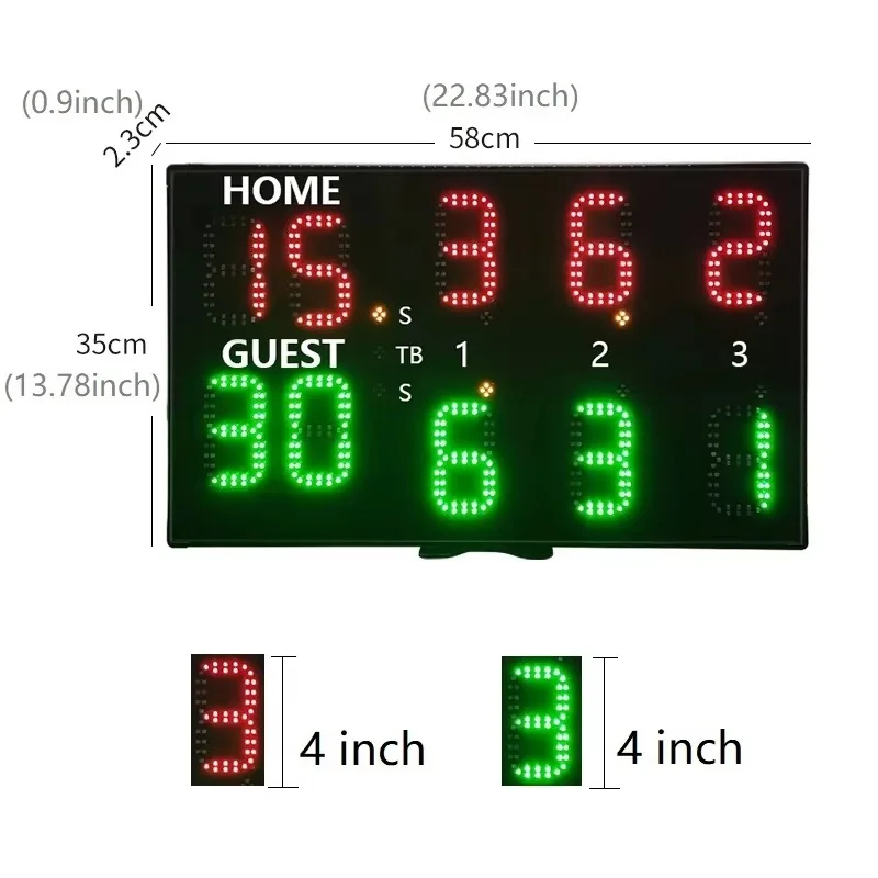 Portle Xcm Digital Pl Court Sc - огляд і ціна Scoreboard Digital