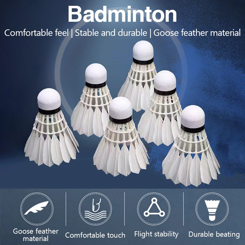New White Goose Feather Badmin - огляд і ціна Feather Shuttlecock