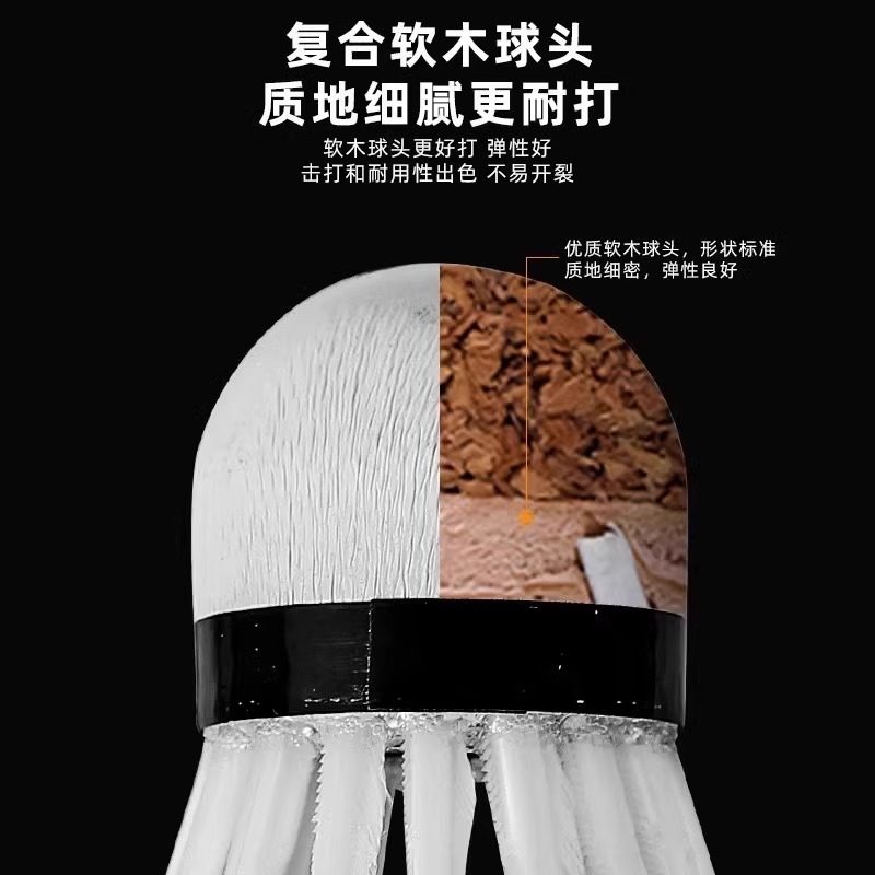 Lion Badminton Shuttlecock Goo - огляд і ціна Feather Shuttlecock