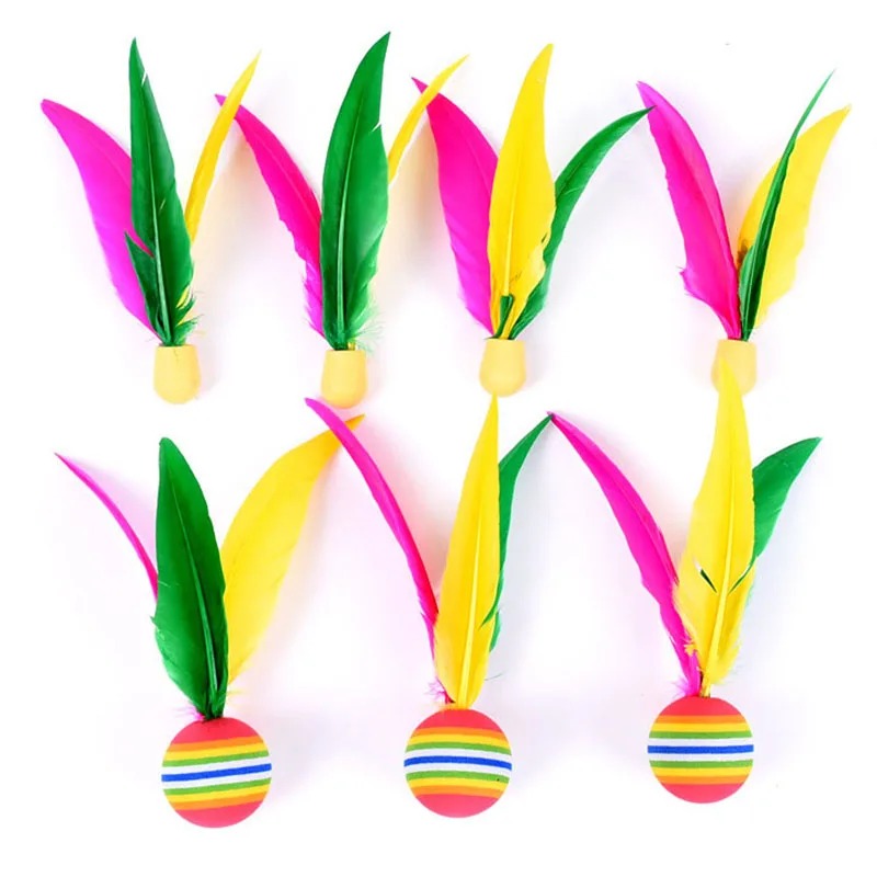 10Pcs Outdoor Badminton Balls  - огляд і ціна Feather Shuttlecock