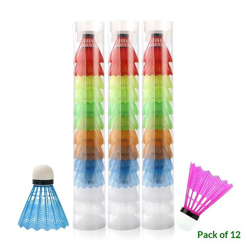 ~6/12Pack Durable Plastic Badm - огляд і ціна Badminton Shuttlecock