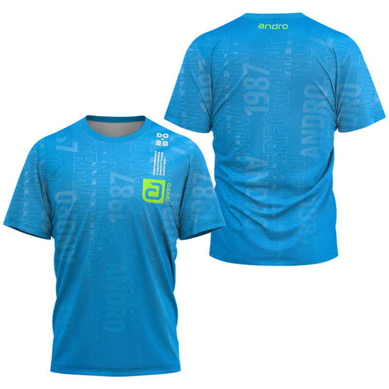 Men Table Tennis T-Shirt Under - огляд і ціна Badminton Jersey