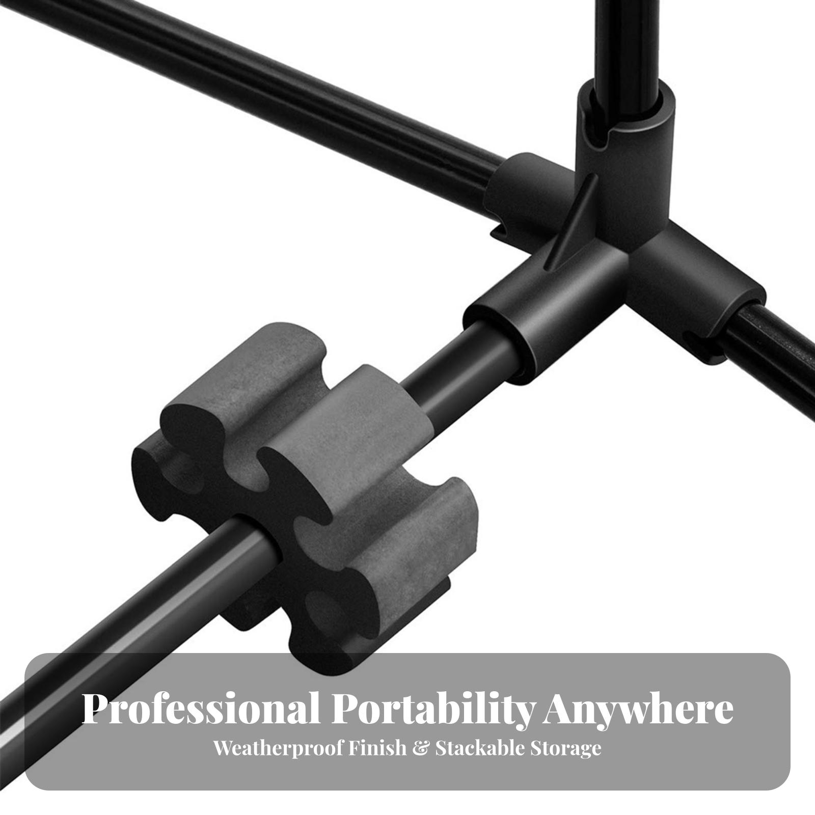 Black PVC Sports Net Connector - огляд і ціна Badminton Net