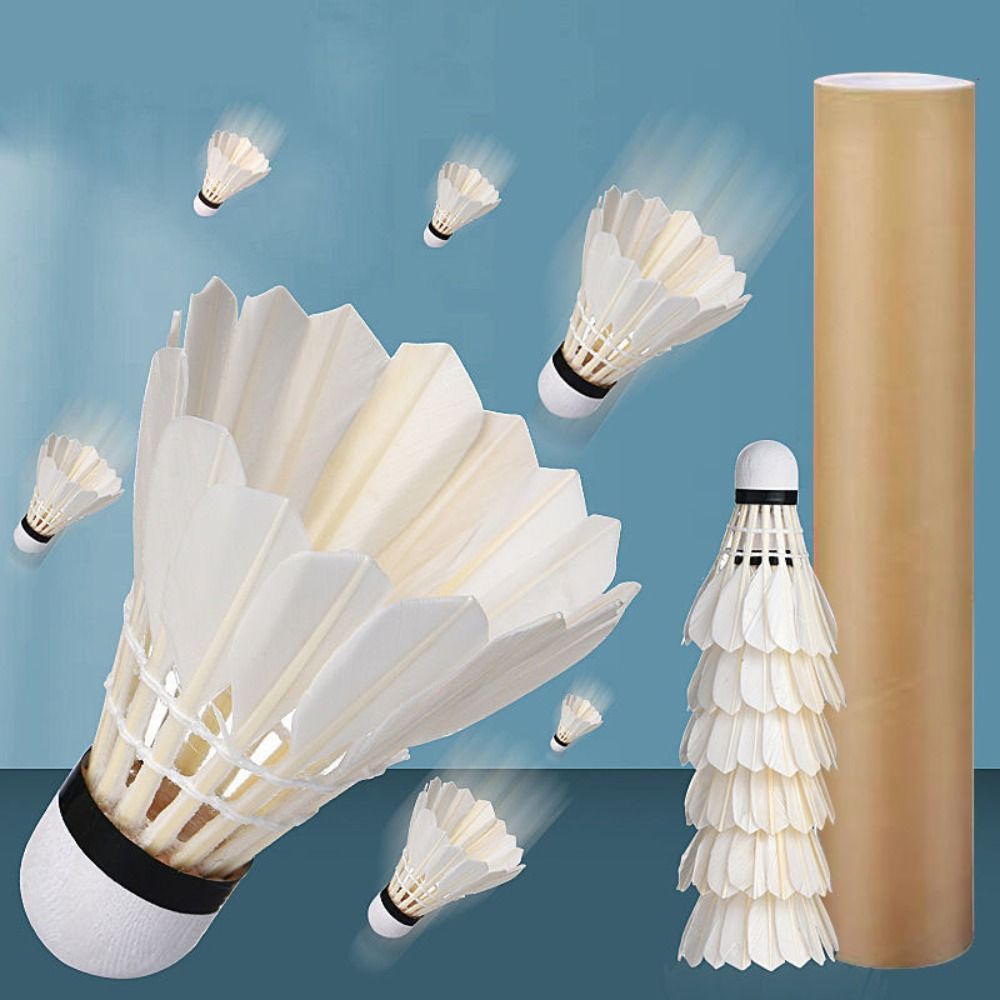 New White Goose Feather Badmin - огляд і ціна Feather Shuttlecock